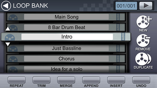 Loop Bank screenshot for Looptical